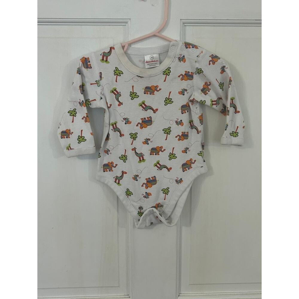 Hanna Andersson 3 - 6 Month Bodysuit with snaps
